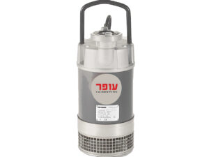 משאבה טבולה - עד עומק 20 מטרים, מנוע 220 וולט, 660 ליטרים לדקה.