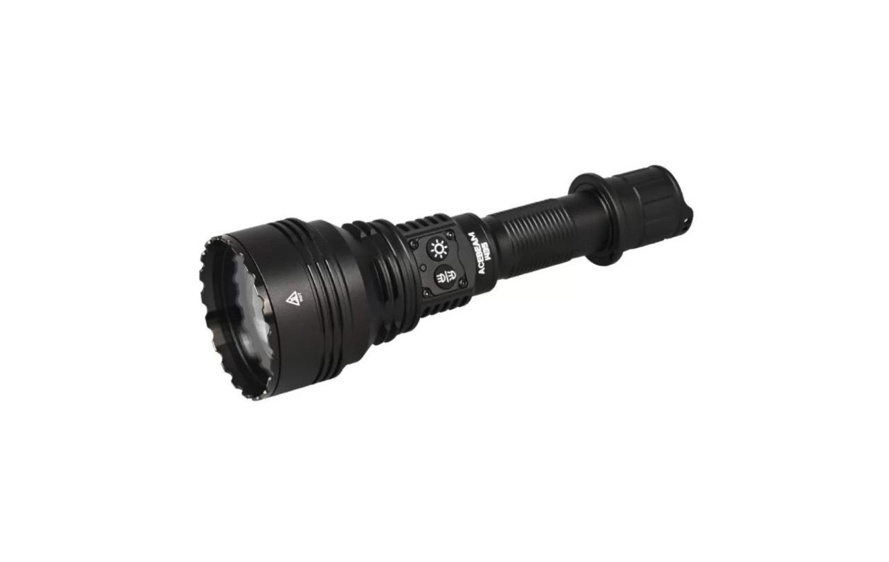 פנס לייזר לבן W35 - עדשה למצב ממוקד ומפוזר, לייזר לבן לטווח של 2600 מטר.