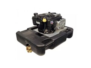 משאבה צפה כיבוי אש - מנוע Briggs & Stratton, אימפלר ברונזה, נפח מנוע 190 סמ"ק, עד 1100 ליטר לדקה