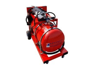 מערכת כיבוי ניידת CAFS - לחץ עבודה של 8.5 בר, זרימה של 24 ליטר/דקה, מיכל גז דחוס בנפח 6 ליטר, מילוי לחץ 300 בר