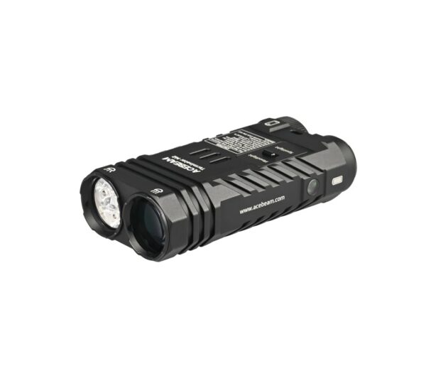 פנס M2 ACEBEAM - מצב ממוקד או הצפה.
