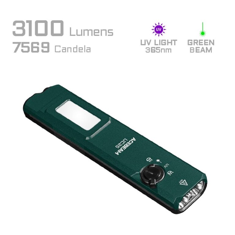 פנס לייזר אולטרא סגול 3100 לומן