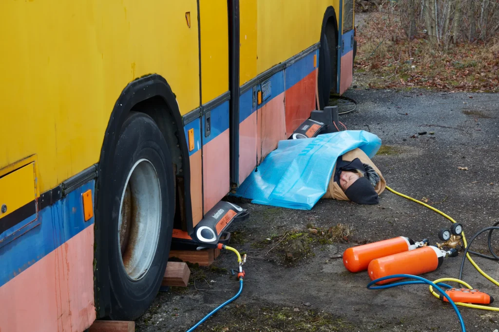 צינור אוויר Holmatro AH 5 O — כתום — מבט 2